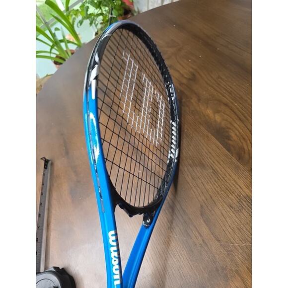Wilson Tour Slam Lite Power Bridge Blue Black Tennis Rackets 3-7/8” - Picture 14 of 16